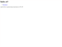 Tablet Screenshot of genesoutings.camprecipes.com
